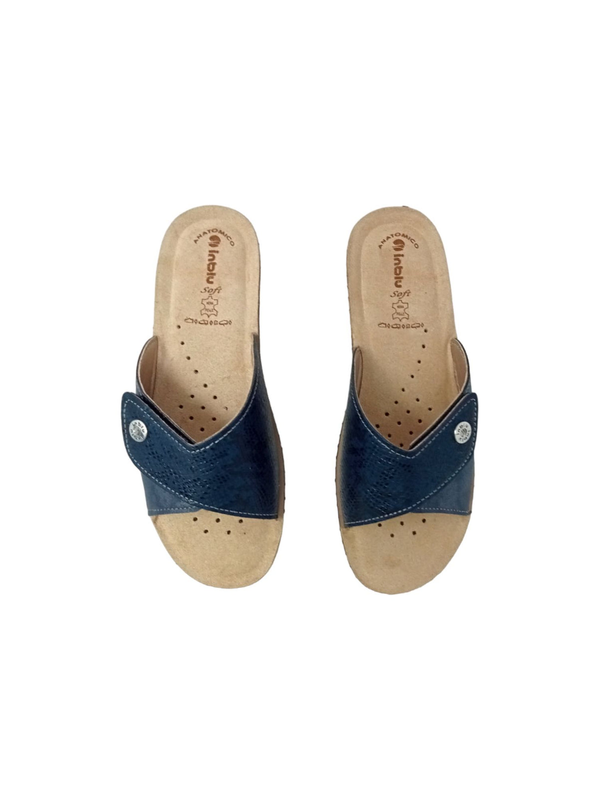 Ciabatta INBLU 26000079 BLU donna