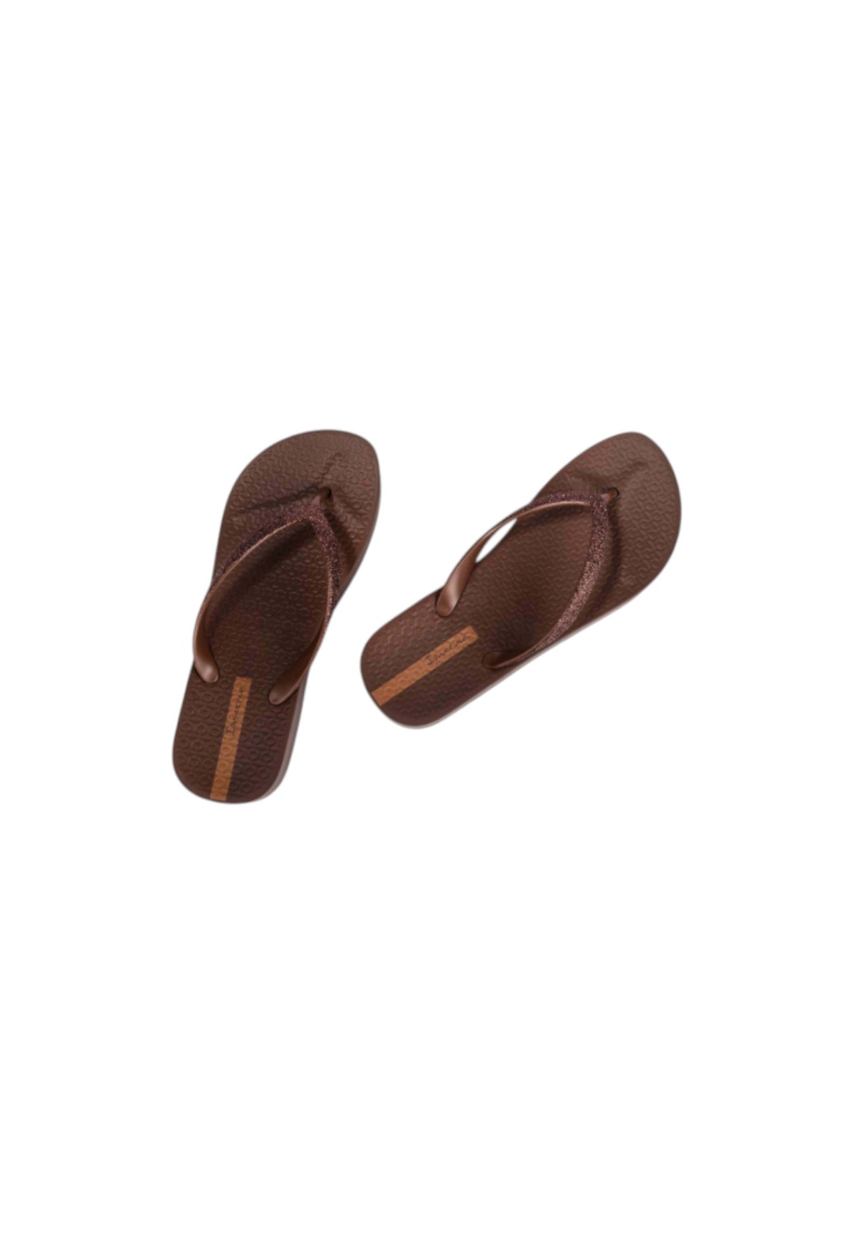 Ciabatta infradito IPANEMA MESH CHIC PLAT 83386 BP605 BROWN/GLITTER donna