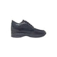 Italia Leone Sneaker nero pelle 7002 est uomo