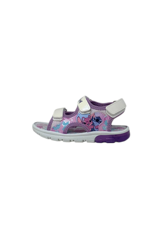 Sandali luminosi Silver Lilo & Stitch D6020115S LILAC Bambina