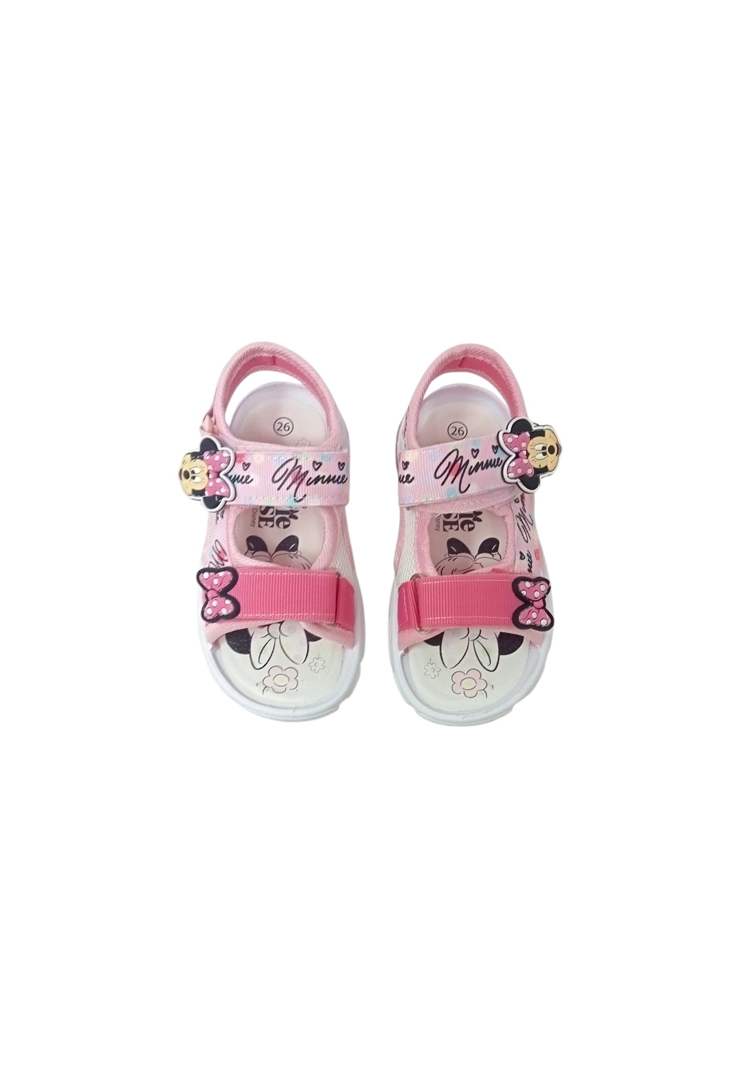 Sandali luminosi Silver Minnie D3010791T PINK Bambina