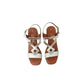 Sandali Linea Comoda STILE DI VITA 252020-SDV LATTE/PLATINO DONNA