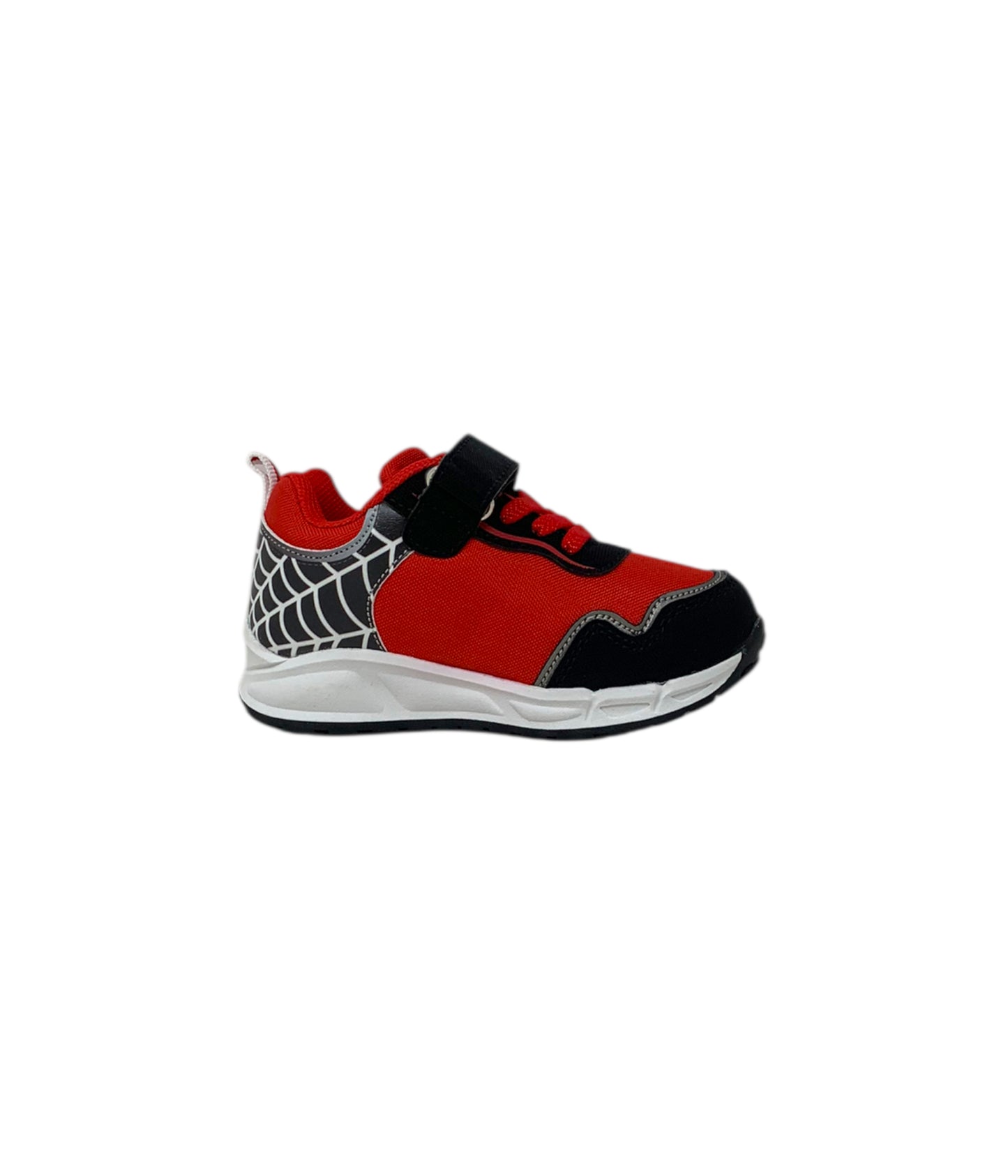 Sneaker luminose Silver Spiderman R1310643T BLACK Bambino