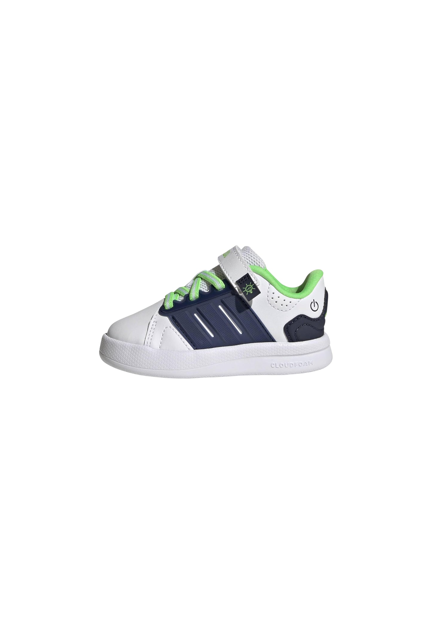 Sneakers luminose ADIDAS LIGHTORAMA COURT EL I KJ7001 bambino