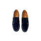 Mocassino allacciato Italia Leone 3410 NABUK BLU uomo