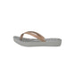 Ciabatta infradito INBLU BM000073 PLATINO donna