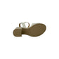 Sandali con tacco REPO 57275-E5 AVORIO donna