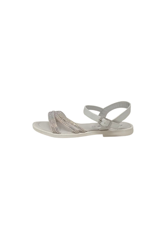 Sandali ASSO AG-17910 WHITE bambina