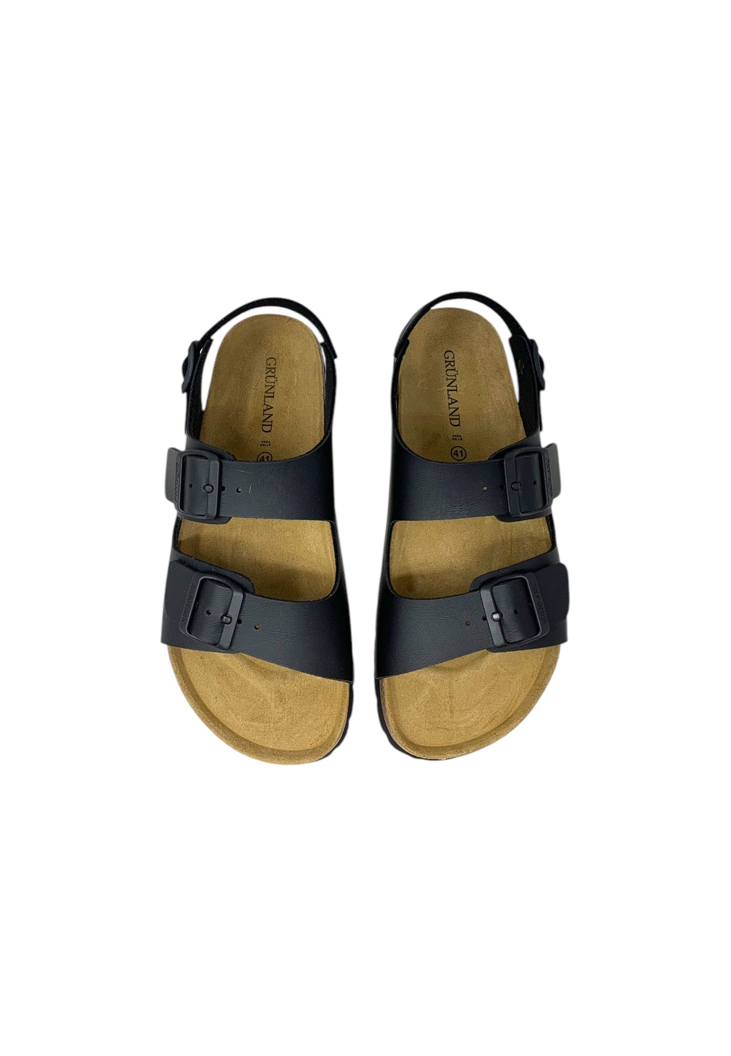 Sandali GRUNLAND BOBO SB3005-40 NERO-NERO Uomo