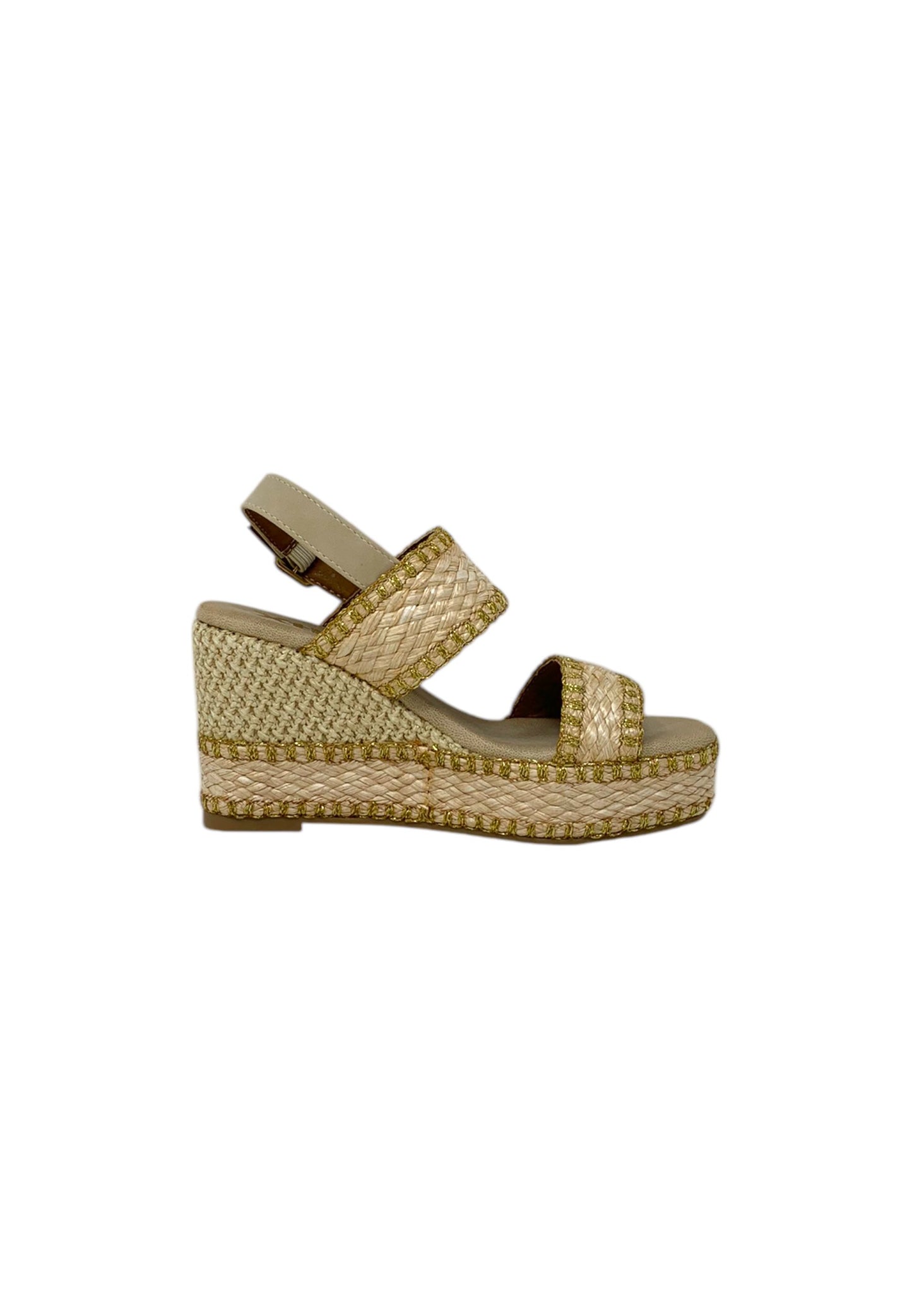 Sandali con zeppa XTI 143820 BEIGE donna