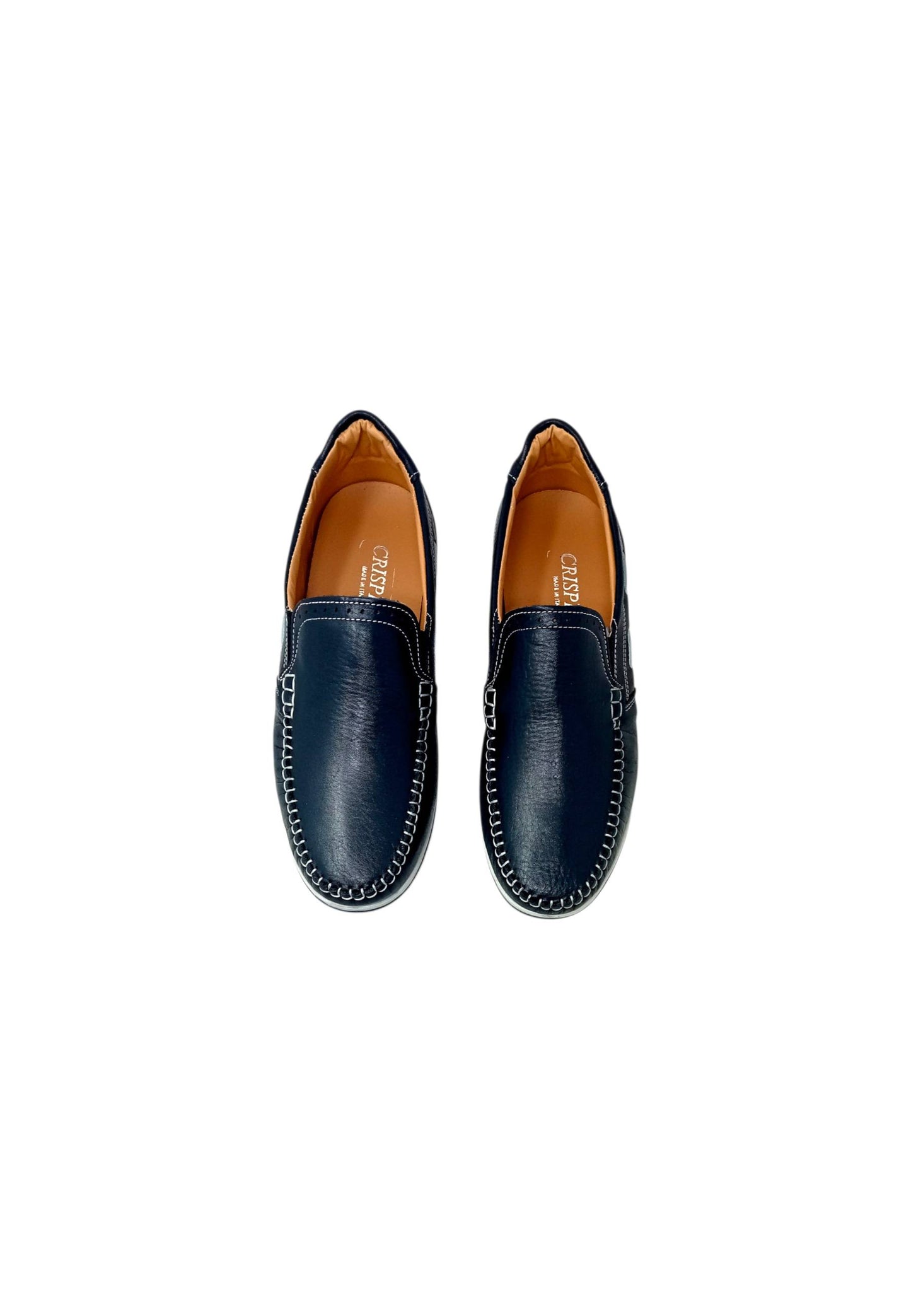 Mocassino  Italia Leone 3425 PELLE BLU uomo