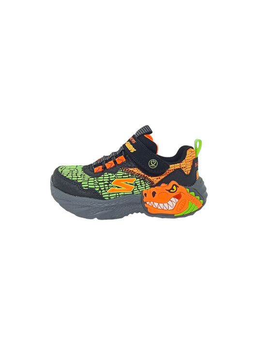 Sneakers SKECHERS 400615L/BKOR Dinosauro  Bambino