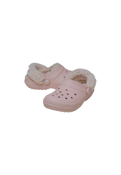 Classico Crocs tartaruga con pelliccia 211396-6UR Quartz Donna