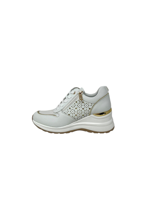 Sneakers InBlu IN000337 BI bianco donna