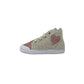 Sneaker DXO Vigevano D88 taupe rosa Bambina