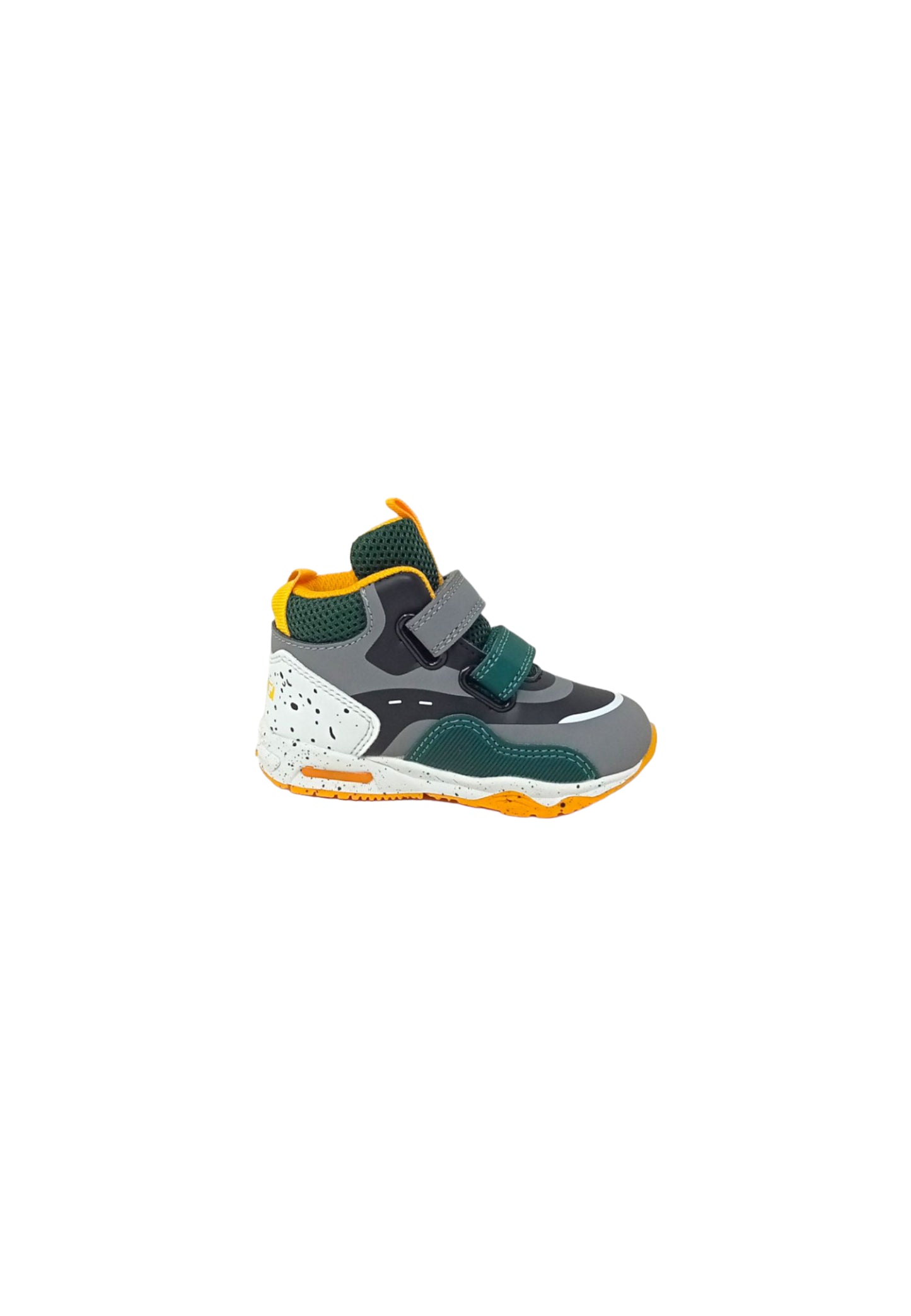 Sneakers luminose PRIMIGI 4953222 Grigio/Verde bambino