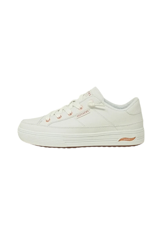 Sneakers Skechers ARCHFIT ARCADE - ON MY WAY 177189/WHT Donna