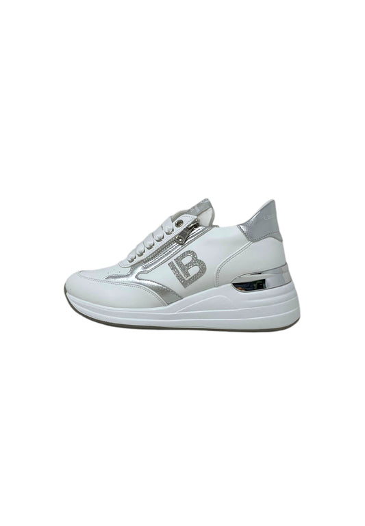 Sneakers LAURA BIAGIOTTI 9660 wht/silver Donna