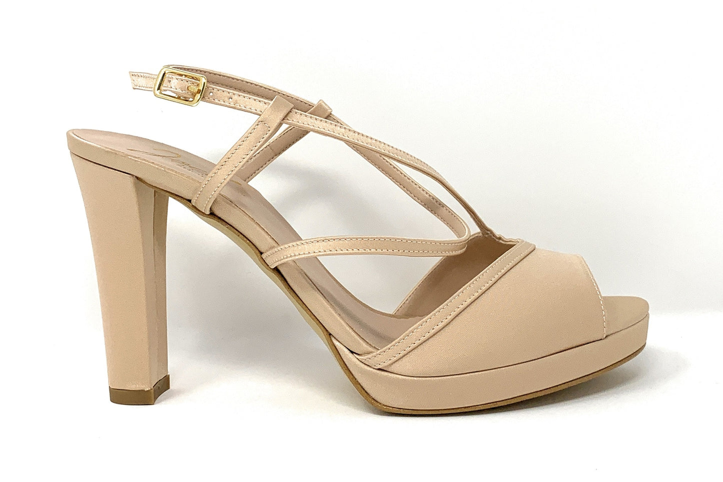 Sandalo col tacco JOEL A572 SATIN CIPRIA  605 donna