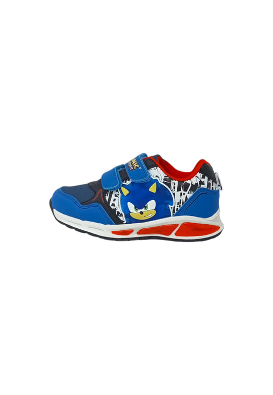 Sneaker con luci Silver Sonic N9610003S BLU Bambino