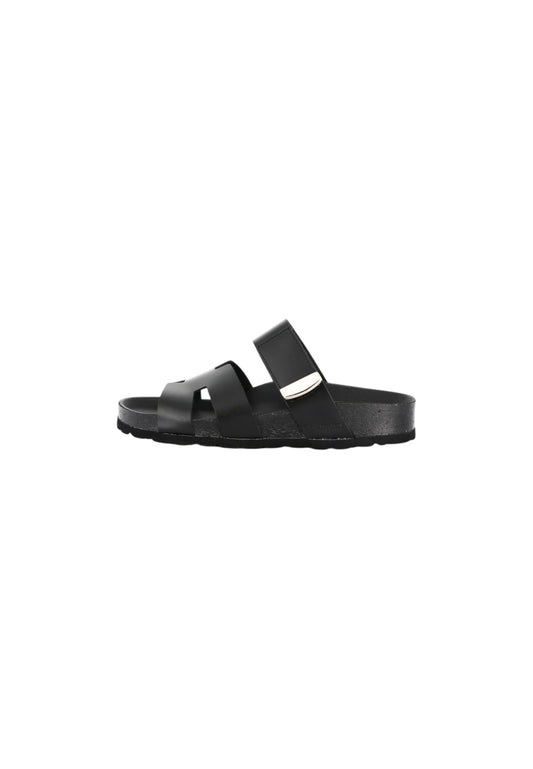 Ciabatta GRUNLAND ENNY CB0809-70 NERO-NERO ragazza/donna