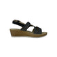 Sandalo INBLU RN000019 NERO DONNA