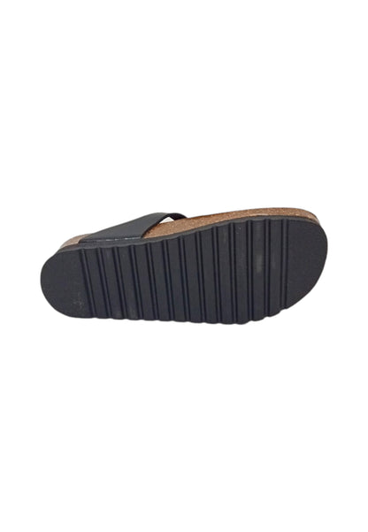 Ciabatta infradito GRUNLAND HOLA CC2432-11 NERO ragazza/donna