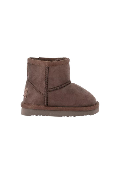 Stivaletto con pelliccia GRUNLAND JR CROY PP0098-I4 Marrone bambina
