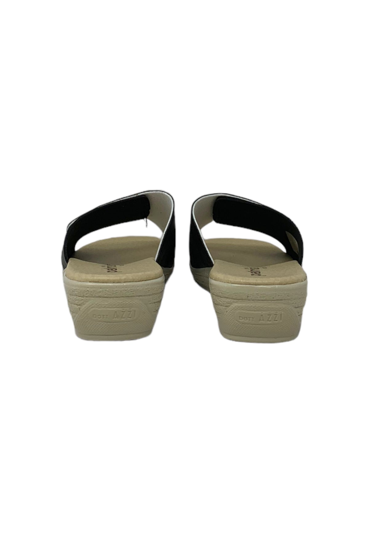 CIABATTA PATRIZIA AZZI 171 NERO/PELTRO donna