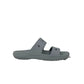 Pantofola doppia fascia CROCS 206761-007 Grigio UNISEX Taglia EU