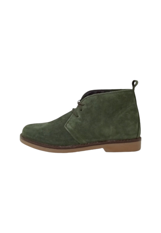 Italia Leone Polacchina Stringata 1312 Verde Uomo