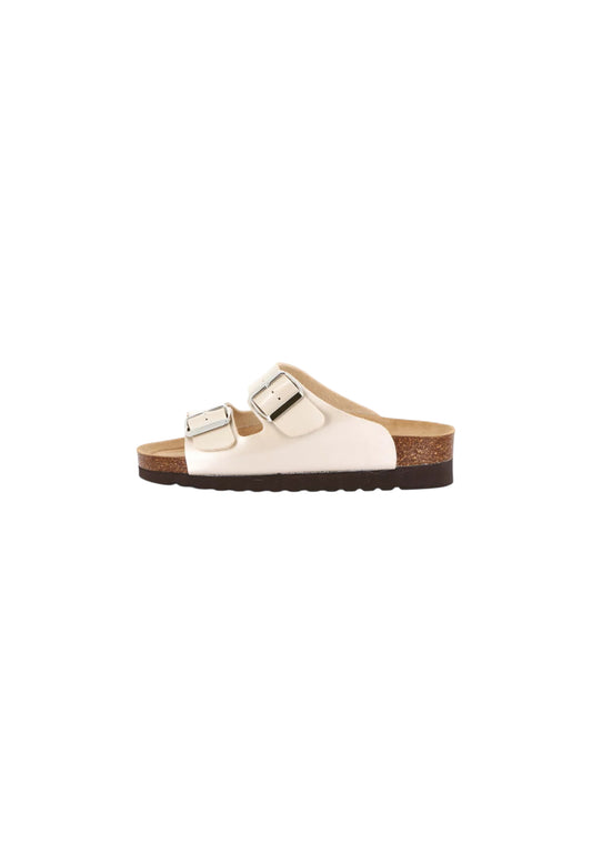 Ciabatta GRUNLAND HOLA CB0745-11 PLATINO ragazza/donna