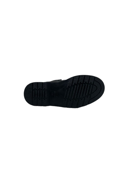 Anfibi NIU-LU G8 FORI PELLE NERO donna