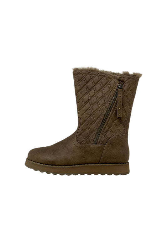 Stivale con pelliccia SKECHERS Keepsakes 2.0 - Morning Walks 167675/TPE Donna