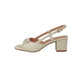 Sandali con tacco SOFFICE SOGNO E5TR60C6T NAPPA BURRO donna