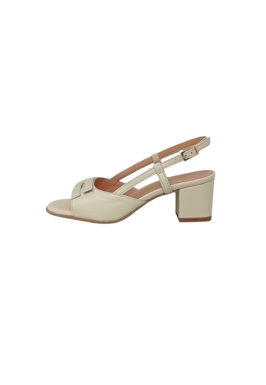 Sandali con tacco SOFFICE SOGNO E5TR60C6T NAPPA BURRO donna