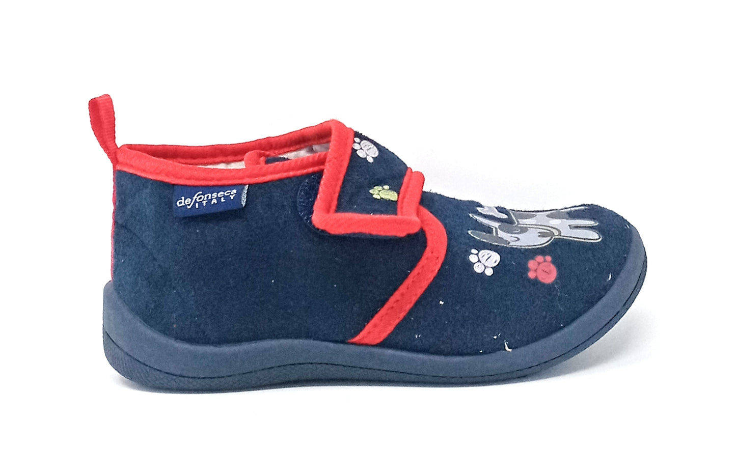 Pantofola Chiusa DE FONSECA DE.PESCARA U748 BLU Bambino
