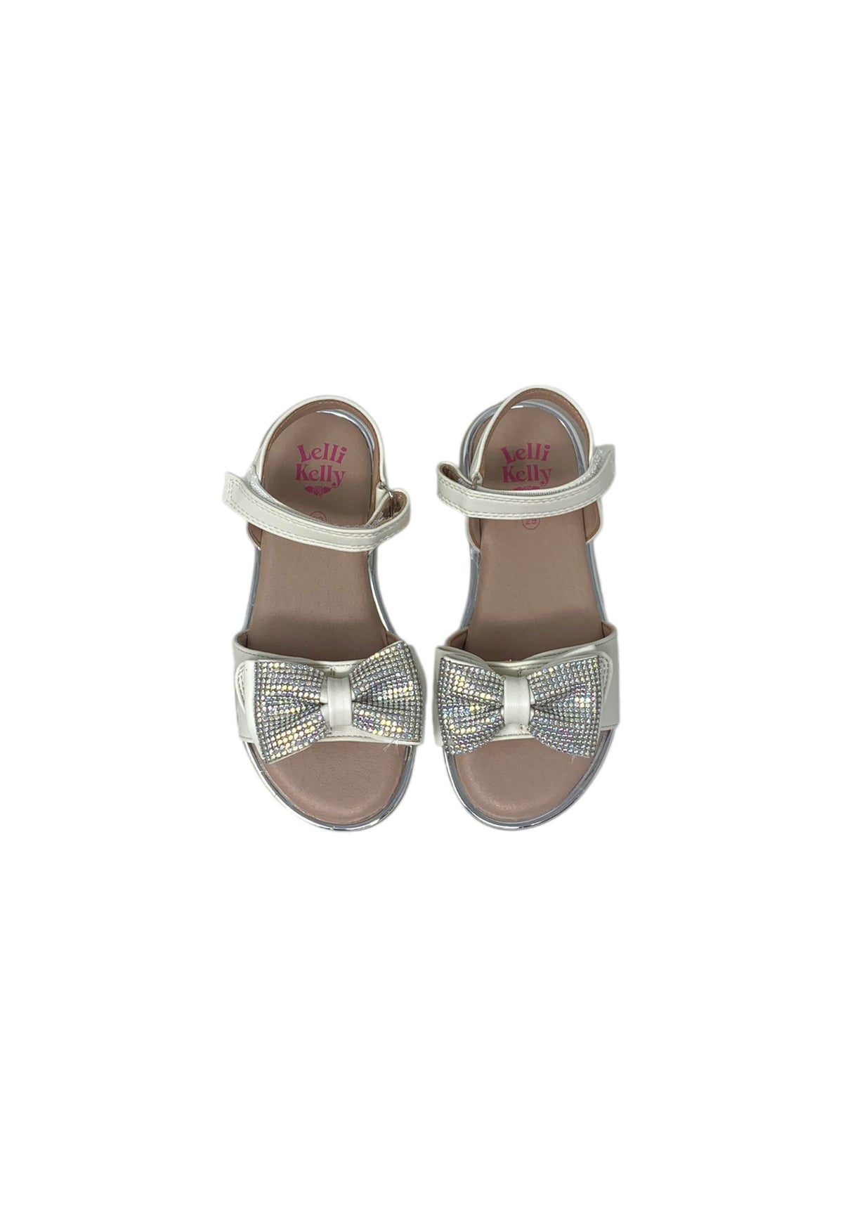 Sandali Lelli Kelly Valentina LKCA5571 AVORIO bambina