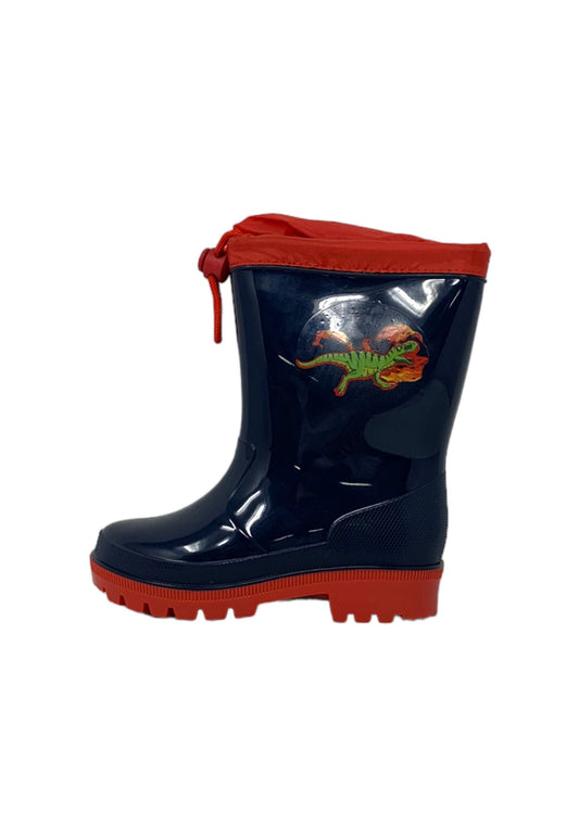 Stivali da pioggia silver dinosauro S8020031S NAVY Bambino