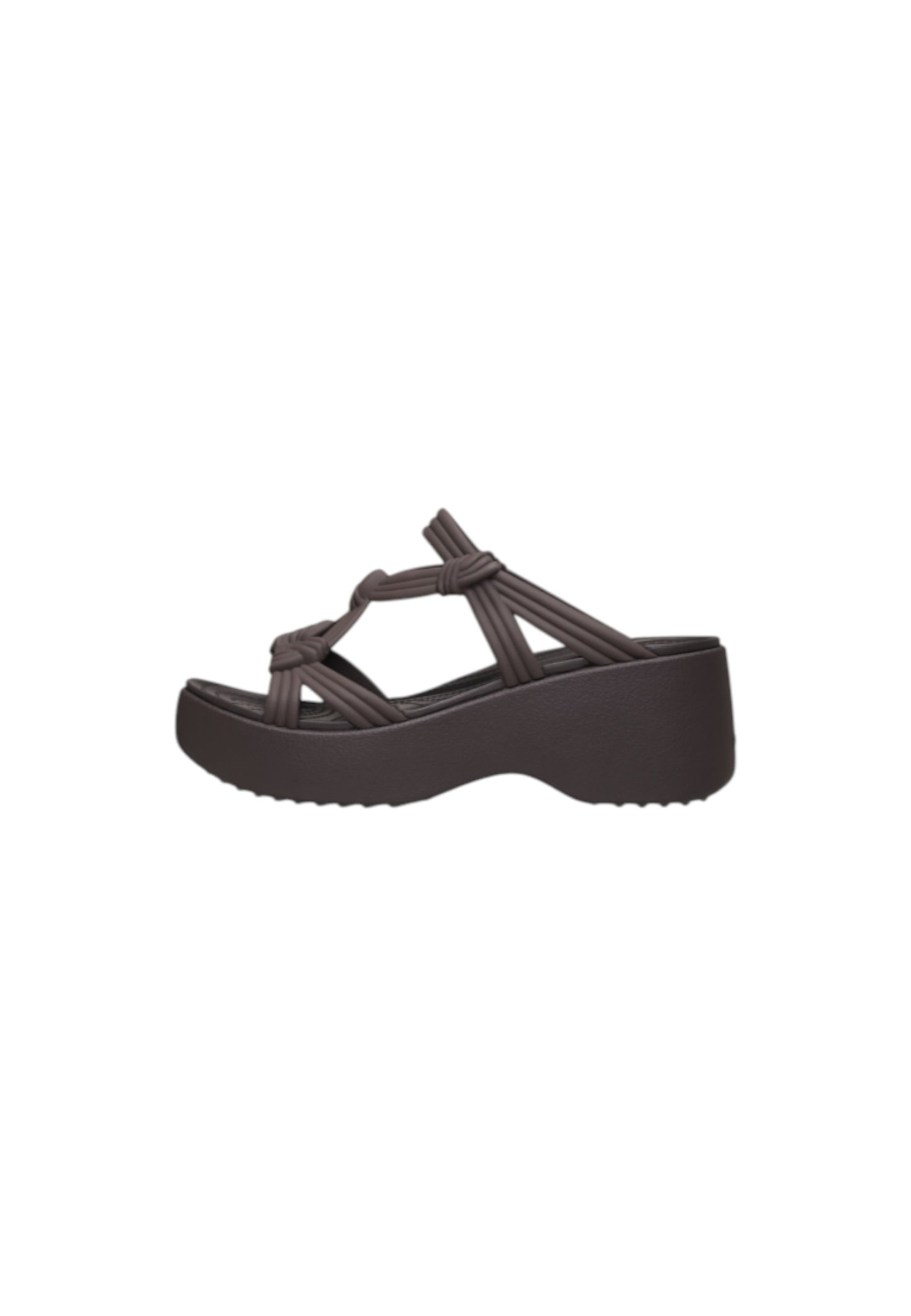 Sandali Crocs Brooklyn Knot Sky Sandal 212011-206 Espresso donna