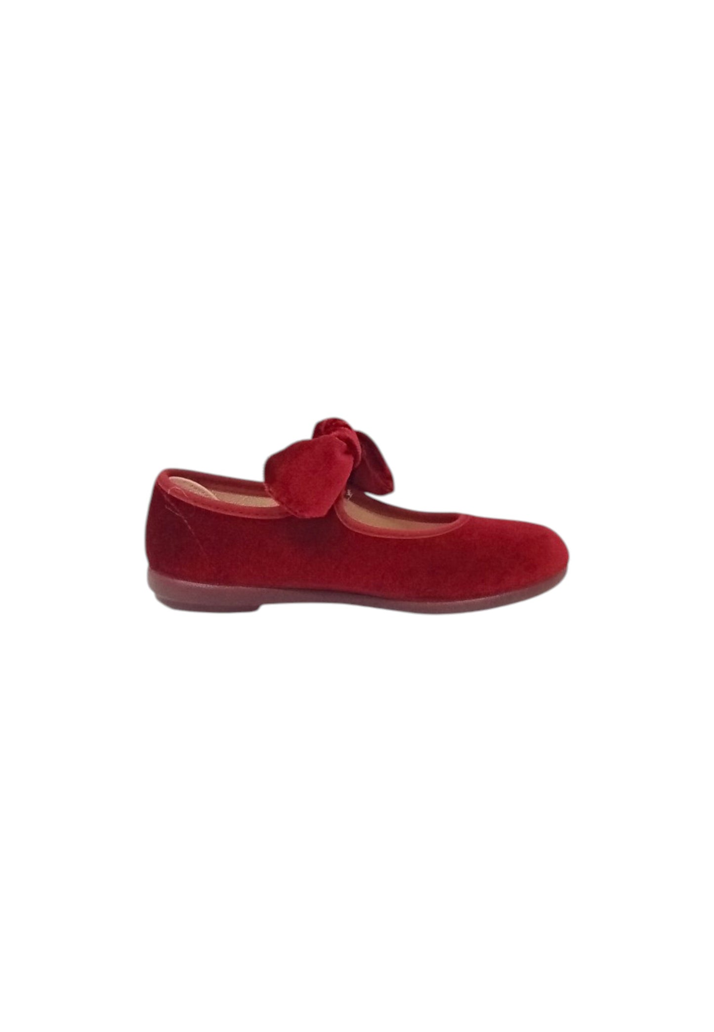 Ballerine VULLADI 6406-032 Terciopelo burdeos bambina