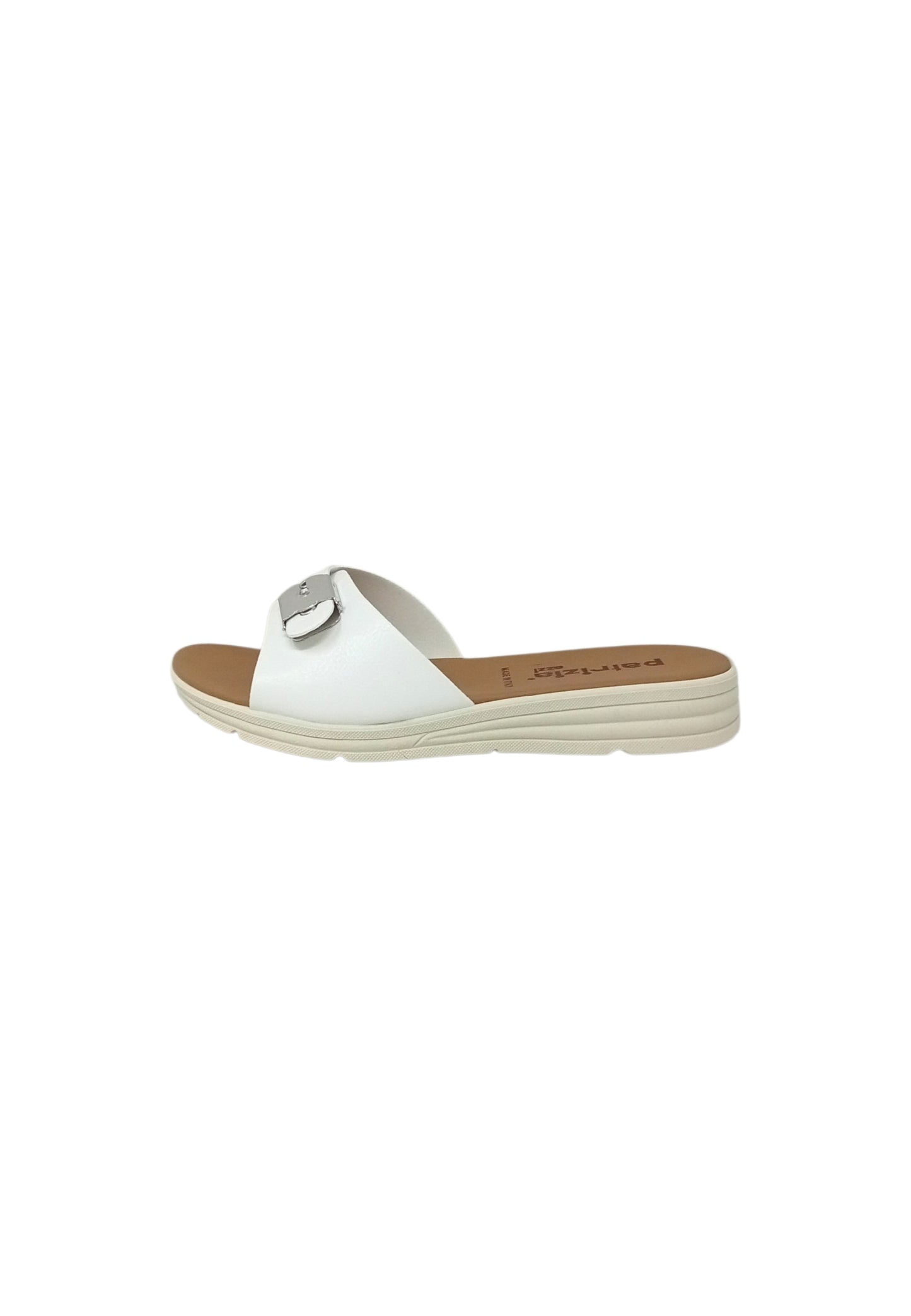CIABATTA PATRIZIA AZZI A21/B BIANCO/BIANCO donna