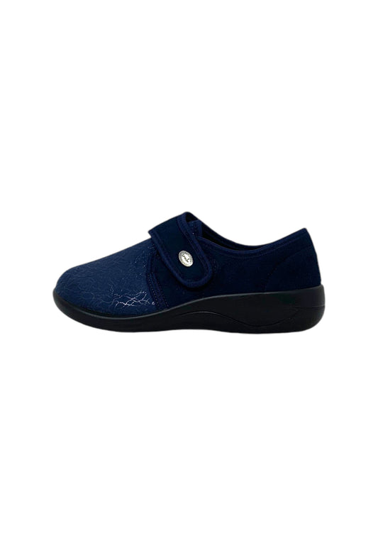 Pantofola chiusa SANYCOM  7175 ragnatela blu DONNA