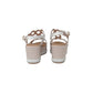Sandali con zeppa SOFFICE SOGNO E63259G2 CUBA BIANCO donna