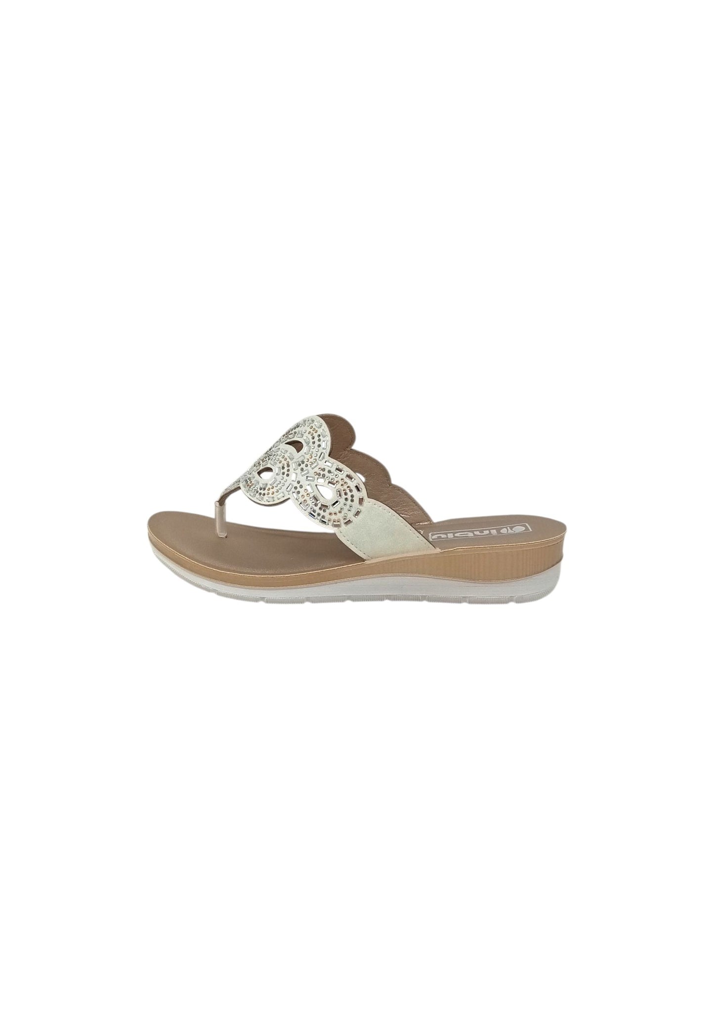 Ciabatta infradito  INBLU BV000050 BIANCO DONNA