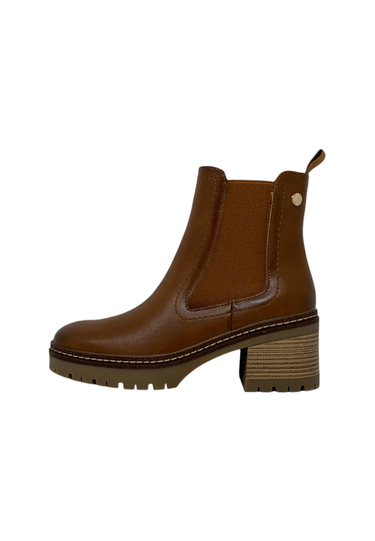 Stivaletto con tacco XTI 143370 CAMEL donna