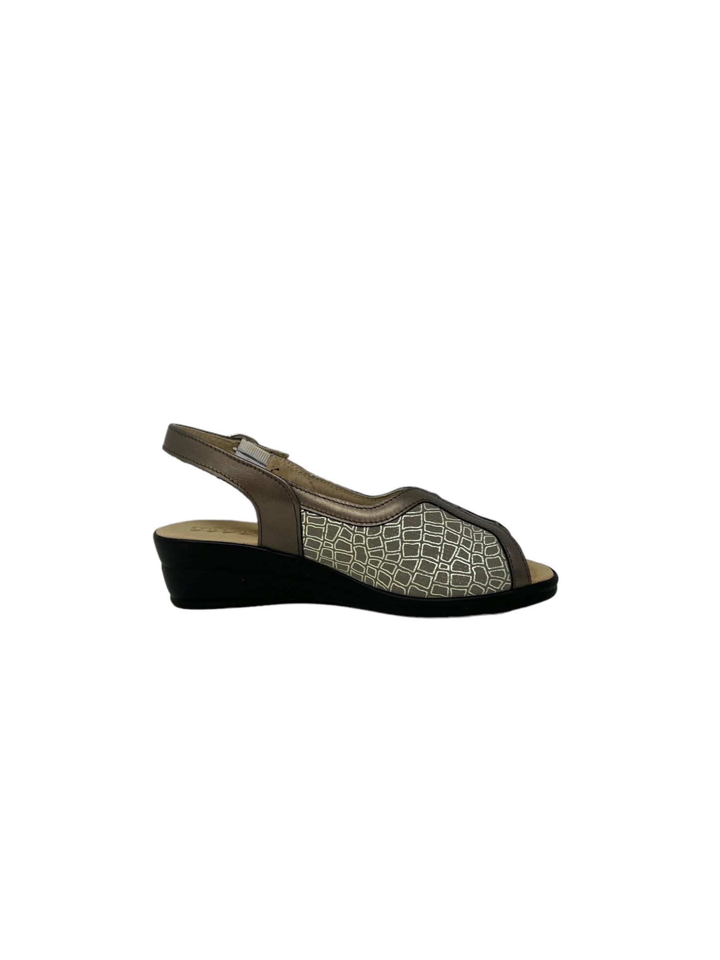 SANDALO LINEA COMODA STILE DI VITA 8113 BRONZO  DONNA