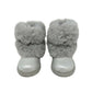 Stivaletto con pelliccia PRIMIGI 2959911 ARGENTO bambina