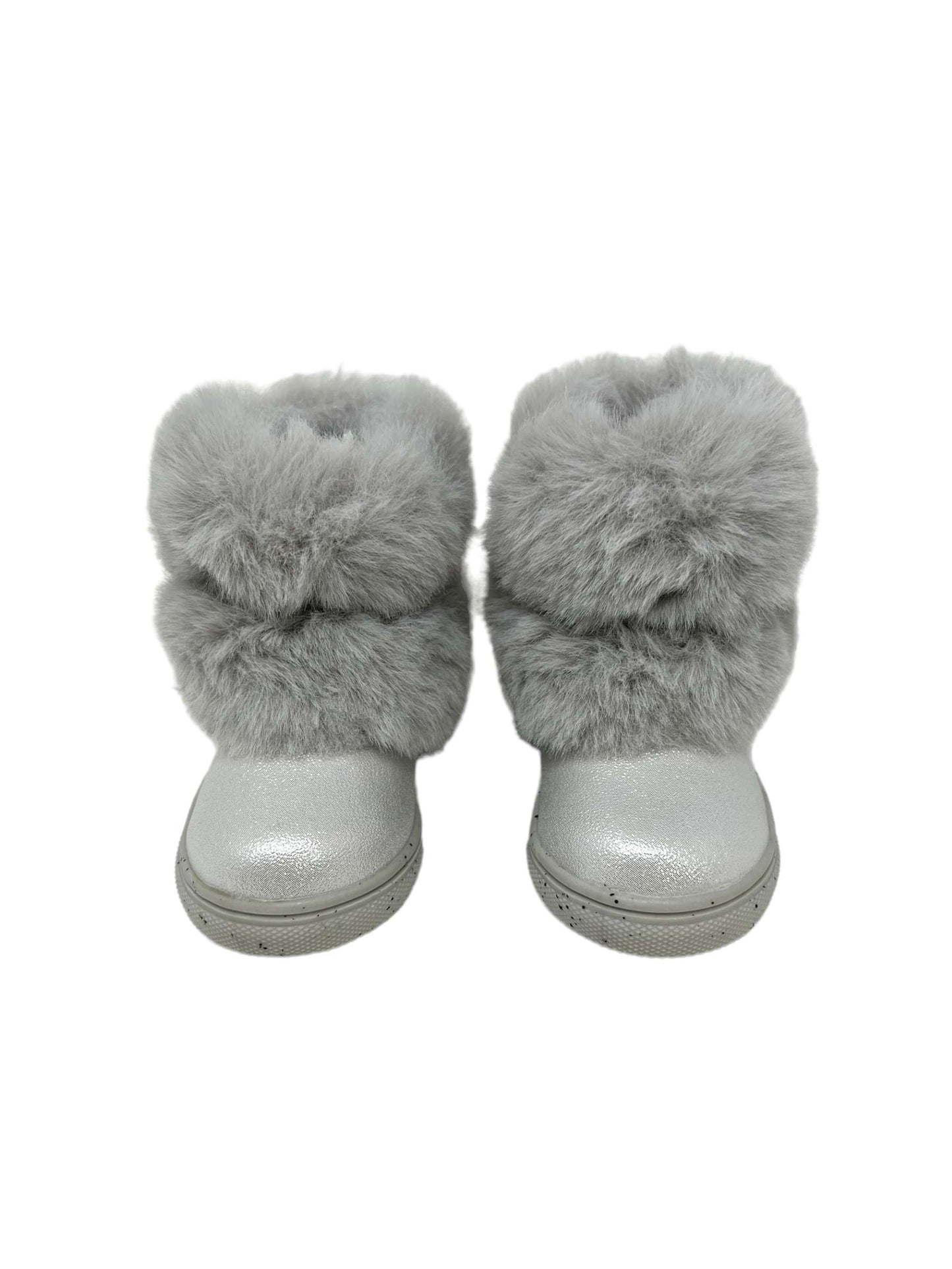 Stivaletto con pelliccia PRIMIGI 2959911 ARGENTO bambina