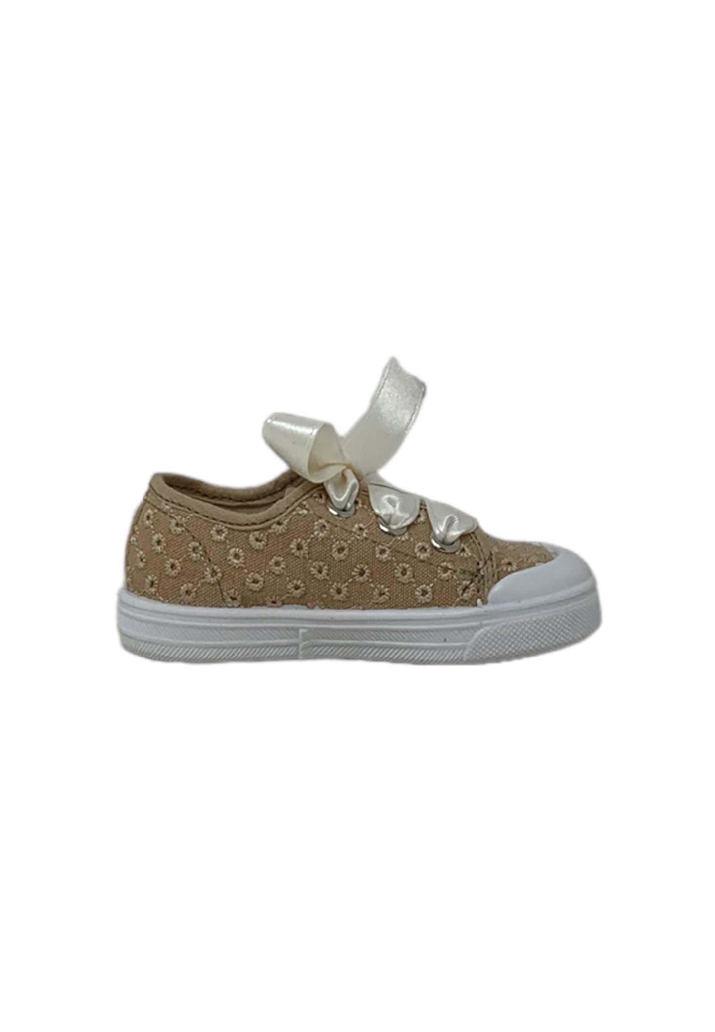 Sneaker DXO Vigevano D02 MACRAME' SABBIA  bambina